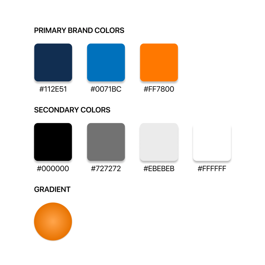 Color Palette for Bin App